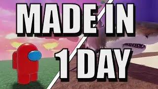 I Made a Roblox game in 24 hours