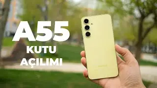Samsung Galaxy A55 Kutu Açılımı - A55 Alınır mı?