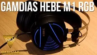 Review Gamdias HEBE M1 Auriculares Gaming 7.1 con iluminación RGB | SIO