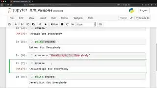 Python: Variables