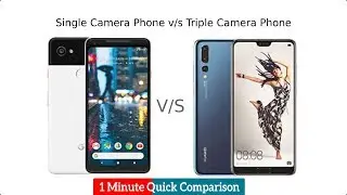 Huawei P20 PRO vs Google Pixel 2 XL 1 Minute Comparison