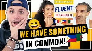 ALGERIAN & FRENCH father speaks FLAWLESS TAGALOG! which means I CAN DO IT TOO! 😛 | HONEST REACTION