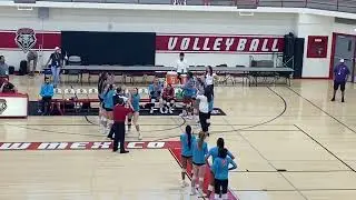 New Mexico State vs UNM Women’s Volleyball Starting Lineup (9/17/2024)