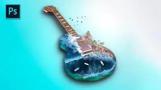The Summer Island | Photoshop Manipulation [2020]