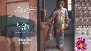 Latest Cross Stitch Winter Khaddar Collection 2017 -18