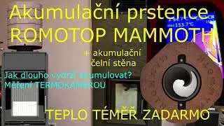 Krbová vložka Romotop akumulační prstence MAMMOTH - TEPLO téměř ZADARMO