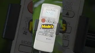 Mitsubishi AC Remote Control Guide ❄ Modes ❄ 