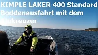 Aluminiumboot Kimple Laker 400, Suzuki DF20A auf dem großen Jasmunder Bodden