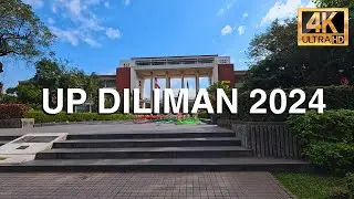 University of The Philippines Diliman Campus Tour | 2024 POV [4k]