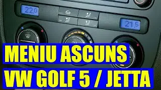 TUTORIAL: cum accesezi meniul “ascuns” la VW Golf 5, Passat B6, Tiguan, Jetta, Touran in 3 pasi
