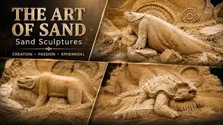 Incredible Sand Art Exhibition in Grömitz Germany