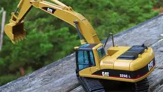 NZG 1:50 Caterpillar 325CL Hydraulic Excavator Model Review