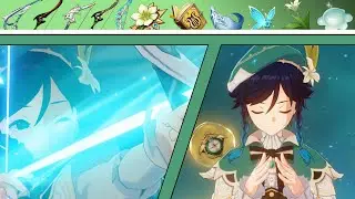 The COMPLETE Venti guide in UNDER a minute! | Genshin Impact | Weapons, & Artifacts & Materials