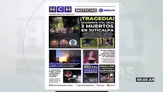 Titulares de Portada presentadas en HCH 6 DE OCTUBRE DEL 2023-Portada de Diario Digital Paradigma