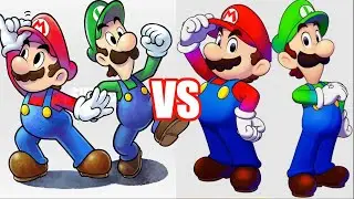 Mario and Luigi Brothership vs Paper Jam comparison