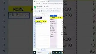 Filter with Data Validation in Google Sheets