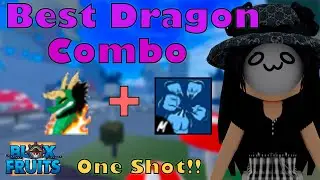 『Best Dragon One Shot Combo +  Bounty hunt』1.3k subs!!! l Roblox | Blox fruits update 15 | 25M