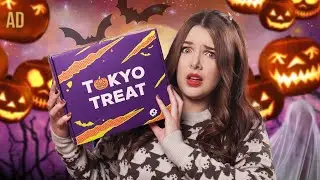 TRYING HALLOWEEN JAPANESE SNACKS?! 🎃