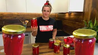 Zimnica fileti paprike roge - ovako pripremljene mogu trajati jako dugo