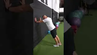 Wall Drill Basics: Enhance Acceleration and Lower Limb Strength in Seconds #shorts