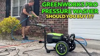 Greenworks Pro 3000 PSI Pressure Washer Hands-On Review