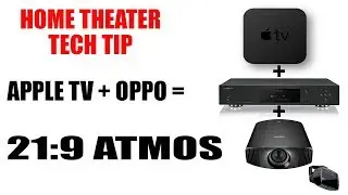 ASPECT RATIOS: APPLE TV + OPPO For Anamporphic Lenses | Home Theater Tech Tip