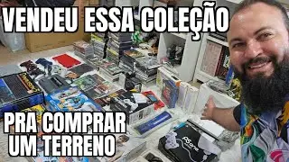 Vendeu a Coleção de Vídeo games pra comprar um terreno