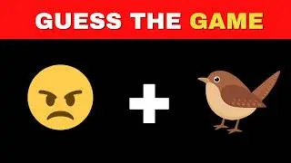 Can you Guess the GAME By Emoji? 🎮🕹️