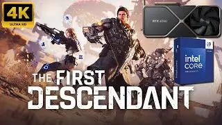 The First Descendant | RTX 4090 14900K | 4K Ultra Settings | Frame Gen | DLSS & DLAA