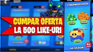 🔴[LIVE] CUMPAR OFERTA DE PE SHOP LA 500 LIKE-URI! Brawl Stars Romania