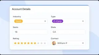 Record Details Widget