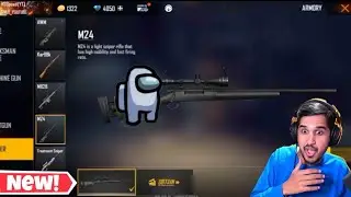 New M24 Sniper Gun First Testing ||  New Gun M24 OB34 Update #advanceserver