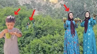 Living in difficult circumstances:⛰️🍇 Arezo's struggle to make ends meet in Asghar's absence