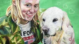 Speed Painting!! 💛 Me and my DOGGO
