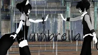 【MMDxBATMIN】Umbrella