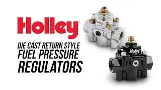 Holley Die Cast Bypass Fuel Pressure Regulators