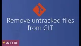 Remove untracked files from GIT | git clean