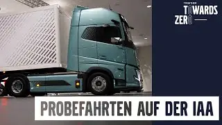 Volvo Trucks at the IAA: Test drives with electric trucks
