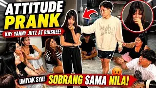 ATTITUDE PRANK KAY YANNY JUTZ AT DAISKEE! UMIYAK SYA! | FAMILYAY.