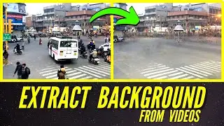 Detect and Extract Background from videos using OpenCV Python - with source code (OpenCV Projects)