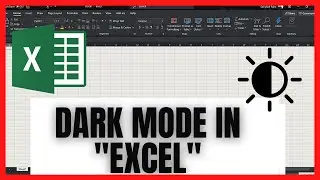 How to Enable Dark Mode in Microsoft Office Excel