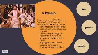 Letteratura: La locandiera
