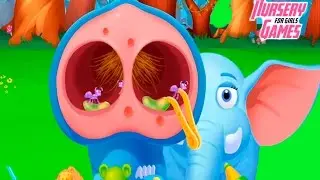 Спасаем и лечим животных из ДЖУНГЛЕЙ|Веселая игра для детей|Jungle Doctor Kids Game for Girls