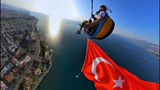 30 Ağustos Zafer Bayramı İskenderun Yamaç Paraşütü 360 Video