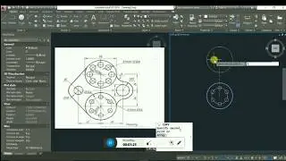 How To use Polar Array in Auto cad ( circular patterns )  sketch 06