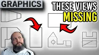 How to Draw a Missing Orthographic View
