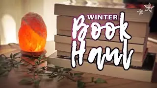 WINTER BOOK HAUL | Lots of Sci-fi, fantasy and art books
