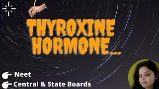 Thyroid gland and its hormone (in hindi) || functions || structure || hormones|| by Heena Mam