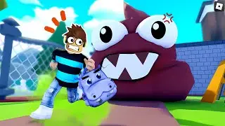 Poping💩 in my school gone wrong 🤮| Roblox obby #roblox