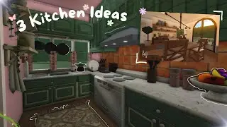 🥗🥪 3 KITCHEN DESIGN ON BLOXBURG | Welcome to Bloxburg